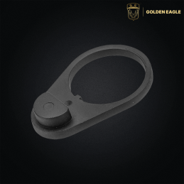 Anneau de tube de crosse end plate en acier pour AR15 GBBR Golden Eagle.