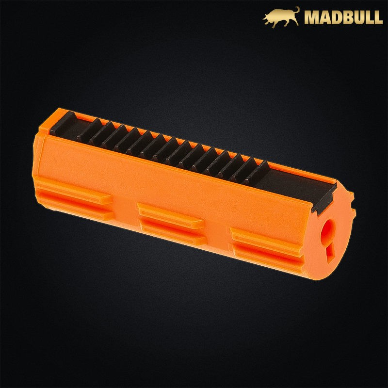 Piston 14 dents acier BLAZE PX PISTON-02 Madbull pour gearbox AEG.