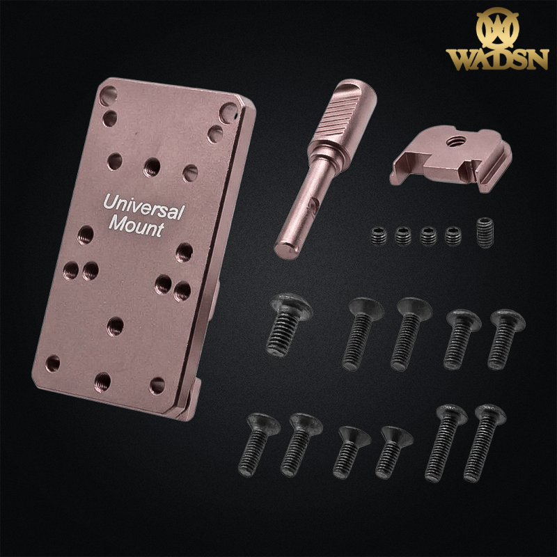 Embase de montage universelle multi-empreintes (DE) pour point rouge sur culasse Glock WADSN