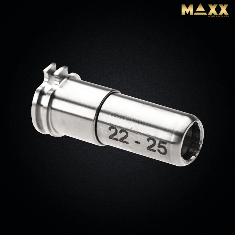 Nozzle Ajustable Titanium 22 à 25 mm pour gearbox AEG Maxx Model