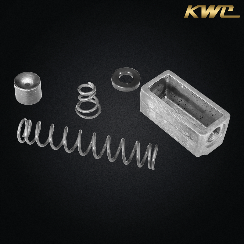 Ensemble logement et ressort de marteau F02 d'origine pour revolver airsoft Colt Python .357 CO2 KWC