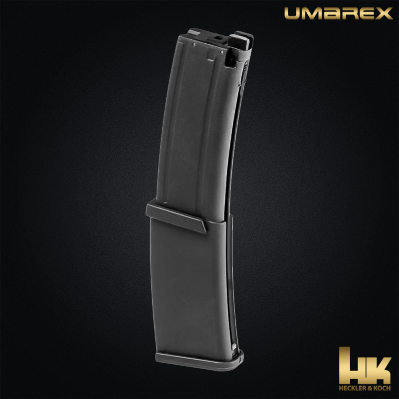 Chargeur gaz 40 billes pour réplique MP7 A1 GBBR Umarex VFC licence officielle Heckler Koch