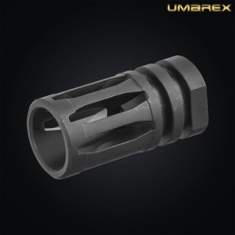 Cache flammes (Flash Hider) type A2 acier pour GBBR HK416 A5 Gen3 Umarex VFC