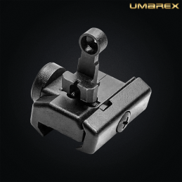 Viseur arrière rabattable MP7 style VFC airsoft rail 20mm