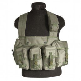 CHEST RIG 6 POCHES OLIVE...
