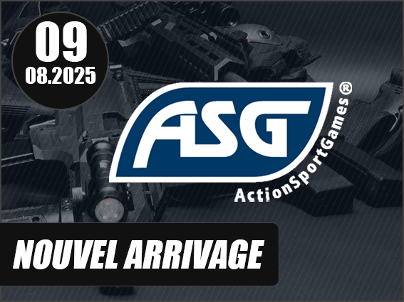 Arrivage et réappro ASG !