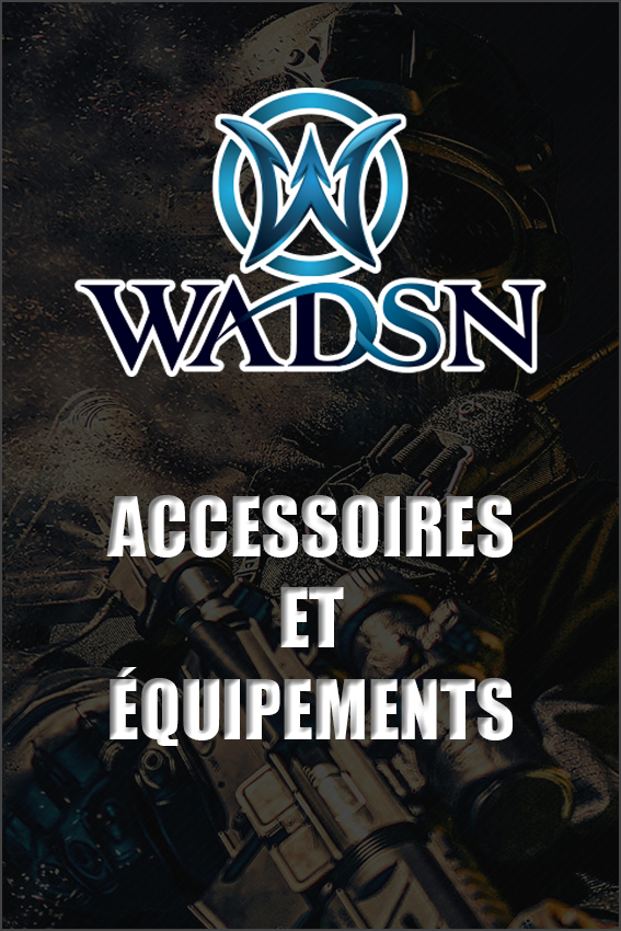 Les accessoires et équipements WADSN, c'est ICI !