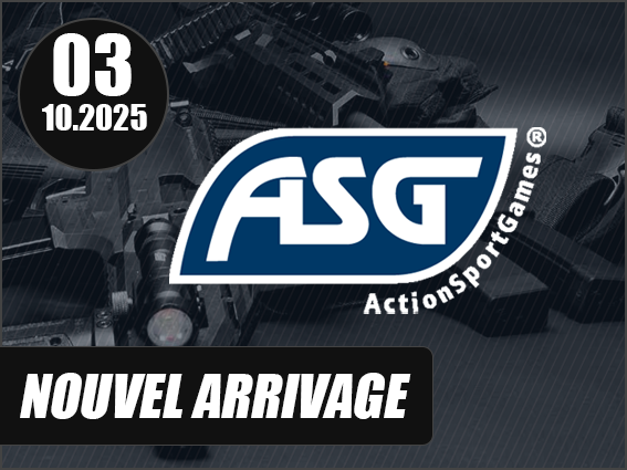 Arrivage et nouveautés ASG ! Arrivage et nouveautés ASG !