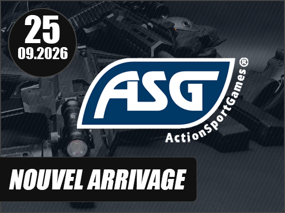 Arrivage et réappro ActionSportGames (ASG) !