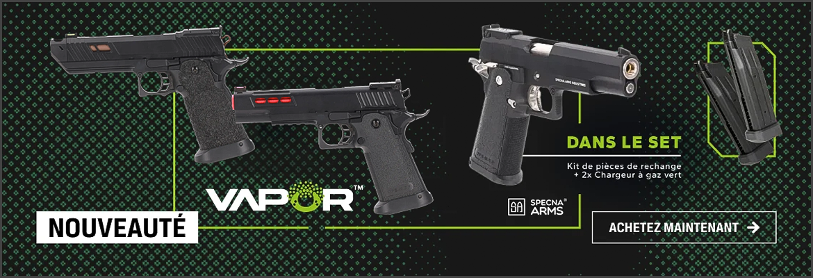 La nouvelle gamme VAPOR™ est actuellement disponible !