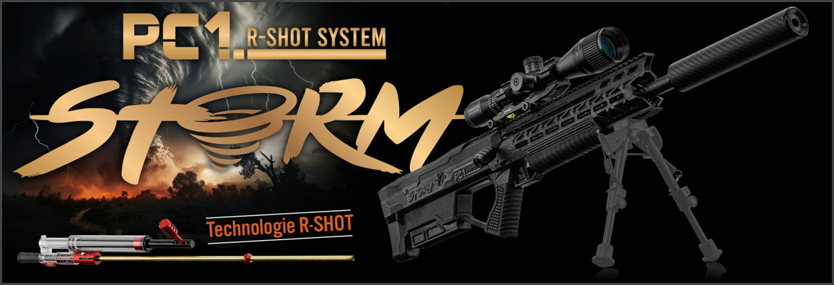 STORM vous présente son nouveau sniper PC1 R-Shot™ Système pour une expérience de jeu unique !